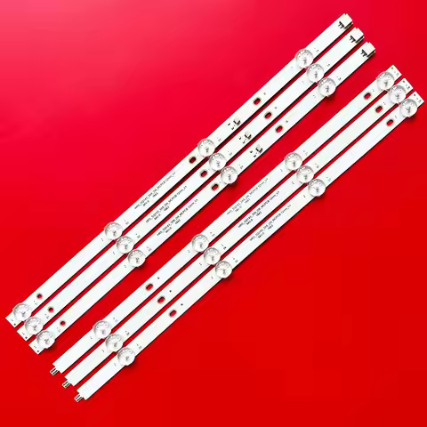 1/3Sets LED For HRS_SQY43_3X8_2W_MCPCB JL.D43081330-031BS-M_V01 RTU4300 RTU4300-E 43LE51012D SH-39B/