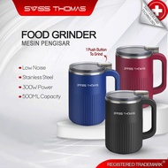 SwissThomas Portable Electric Food Grinder Coffee Bean Grinder Blender Stainless Steel 304 Grinding 