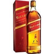 Johnnie Walker Red Label Whiskey 紅牌蘇格蘭威士忌 1000ml (1L)