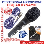 mic microphone dbq a8 dynamic kabel a 8 vocal karaoke asli original