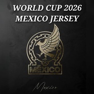 WC 2026 Jersey Mexico Jersey Home Kit Away Kit Jersi Bolasepak Mexico