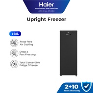 [4 Star] Haier 168L Upright Freezer / Frost Free / Total Convertible Fridge & Freezer - HUR-181NE