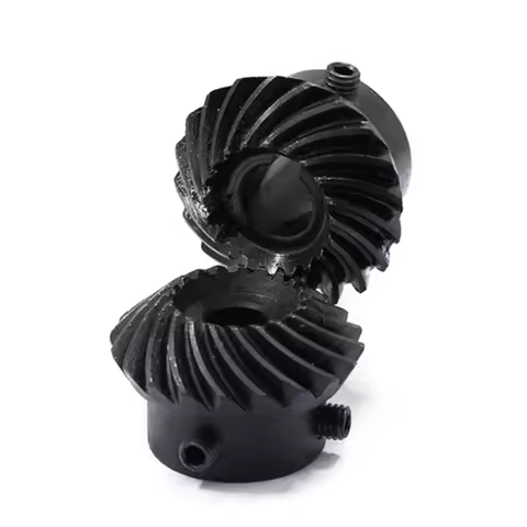 1:1 Precision Helical Bevel Gear 1M 15/20/25 Teeth 5/6/7/8MM Spiral Steel Gear 1M 20T 1M 25T