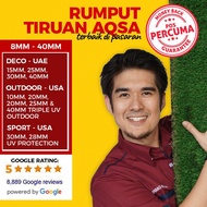 Aqsa Grass Deco Artificial Grass Carpet Fake Grass Karpet Rumput Tiruan Synthethic Turf Murah Free P