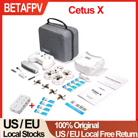 BETAFPV Cetus X FPV Kit Racing Drone 3 Radio Transmitter VR03 FPV Goggles C04 RC Quadcopter Mini Dro