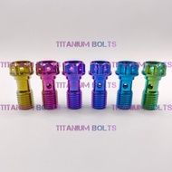 Banjo Titanium Bolts GR5 Banjo Brake Hose Caliper Coarse and Smooth Original