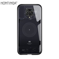 Hontinga สำหรับ เคสโทรศัพท์ เคส Xiaomi Redmi Note 9s วินาทีกรณี Xiaomi Redmi Note 9 Pro กรณีเทคโนโลยีแผงวงจร Explorer สำรวจธีมรุ่นกรณีกระจกปกหลังปลอกโทรศัพท์มือถือกรณี