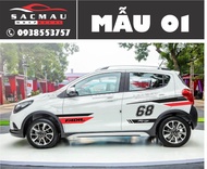 Tem dán xe Vinfast Fadil tem xe  Vinfast MS10