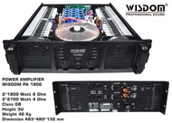 Power Amplifier WISDOM PA 1800 / PA1800 Class GB 2 Channel Original Wisdom