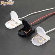 TOPTOOL 1/2/5pcs CR2032  Cover Tool Parts 3V Plastic Battery Socket Holder