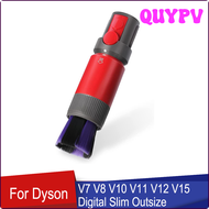 QUYPV เครื่องดูดฝุ่นดิจิตอล V12 V11,V7 Dyson V8 V10 V15ที่กำจัดฝุ่นดูดไร้รอยอุปกรณ์เสริมหัวดูดแปรงขนนุ่ม APITV