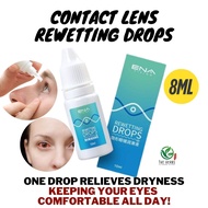 Contact Lens Eye Drops Contact Lens Rewetting Drops Lubricating Eye Drops for Contacts Moisturizing 