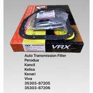 VRX AUTO FILTER 35303-87206 PERODUA KANCIL , KELISA , KENARI , VIVA AUTO TRANSMISSION FILTER 35303-8