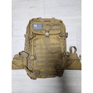 Military Tactical Backpack 45L, Brown, Travel, Camping, Hiking