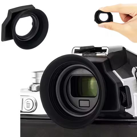 Soft Silicone Long Cameras Eyecup Viewfinder Eyepiece Protector For Nikon Z fc Nikon Zfc Camera Exte