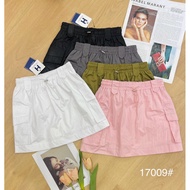 Hello 17009 Cargo Skort Women's Short Pants Skirt Import Bangkok Bkk Latest Contemporary