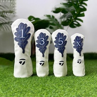 Golf Club Cover TLM Limited Oak PGA No. 1 Wooden Ball Head Protective Cover Wooden Head Cover Putter