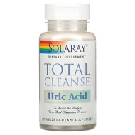 Solaray, Total Cleanse, Uric Acid, 60 Vegetarian Capsules