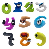 10pcs/Set Number Lore Plush Toys Cute Alphabet Lore Soft Toy Cartoon Stuffed Number Doll for Boy Gir