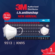 3M Respirator KN95 (9513) Face Mask - 1 box (20pcs)