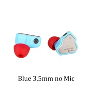 7Hz Salnotes Zero 1 HiFi 10mm Dynamic Driver In Ear Earphone IEM Metal Composite Diaphragm N52 Magne