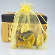 20x15 cm. 30-pc Organza Bag Portrait (Gold)