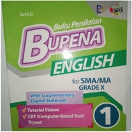 10th Grade High School & MA Book BUPENA Assessment Book English Volume 1k Ori