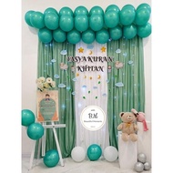 7-MONTH AQIQAH TRIBUTE BIRTHDAY DECORATION PACKAGE