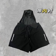 Running Shorts Men's Sports Track and Field Marathon Loose Quick-Drying with Lining Shorts O3n2