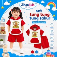 Tung Tung Sahur Hoodie Suit for Boys 1-5 Years