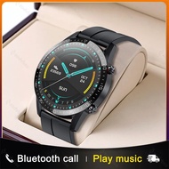 สมาร์ทวอทช์ นาฬิกาสมาร์ท 2021 New Smart Watches Men Full Touch Screen Sports Fitness Watch IP67 Waterproof Bluetooth For Android IOS Smartwatch Mens+boxสมาร์ทวอทช์ นาฬิกาสมาร์ท Black