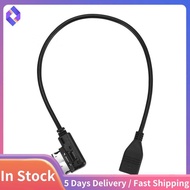 For   Music Interface  MMI  to USB Cable Data Sync Charging Adapter