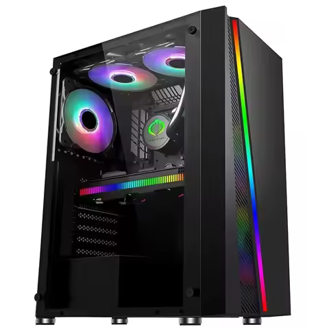 E5 2673V3/GTX1650Ti 4G High-Performance Computer Case and Tower Set for Office & Gaming