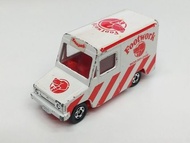 【米舖TOY】 7成新 TAKARA TOMY TOMICA #27 Isuzu Hipac Van Footwork 五十鈴 貨車 日本製 Made In Japan
