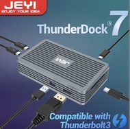 Jeyi ThunderDock 7 thunderbolt 3 hub