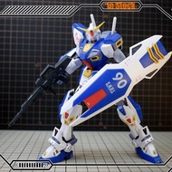 Model Chengshun Mg 1/100 F90 Kit Model Pemasangan Angka Tindakan Robot Kit Model Plastik Patung Main