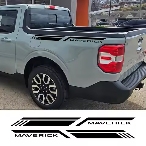For Ford Maverick X3 88 Rda Ion XB M XL XLT Lariat Pickup Trunk Side Stickers Truck Stripes Style De
