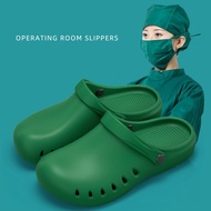 Medical Staff Slippers - Anti-Slip & Wear-Resistant Lab Shoes