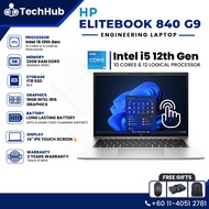 HP EliteBook 840 G9 Intel VPro i5 12th Gen 14" Touch Slim Laptop 32GB DDR5 4800Mhz RAM 1TB SSD 16GB 