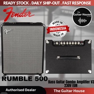 Fender Rumble 500 Bass Guitar Combo Amplifier V3, 230V EUR