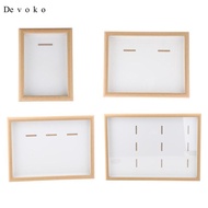 Devoko Medal Display Case Storage Box Wooden Collector Picture Frame Photo Frame for Football -Gymna