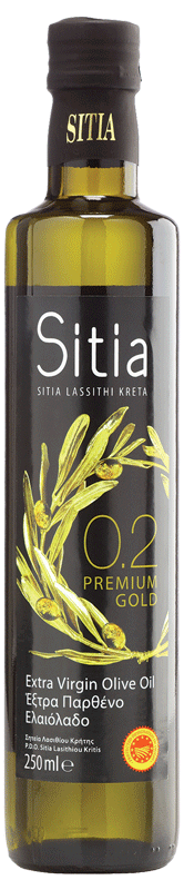 希臘Sitia 0.2%冷壓初榨橄欖油 250ml