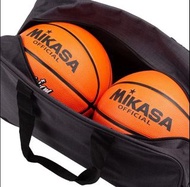 【💥Mikasa 籃球袋】Mikasa 籃球袋 可收納兩個籃球 簡約 黑色
