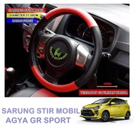 Toyota All New Agya GR Sport Steering Wheel Cover/Steering Wheel Cover