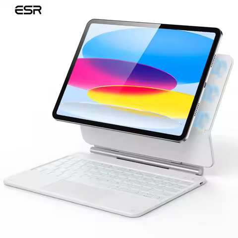 ESR for iPad Air Air 11/13 (2024/2025) M2/M3 Magic Keyboard Case for iPad Pro 12.9 inch (3/4/5/6th G