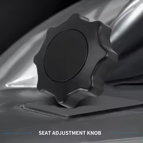 AB98-2PCS Black Seat Adjustment Knob For Golf Jetta Mk4 Passat B5 Beetle Leon Ibiza 1J0 881 671 F