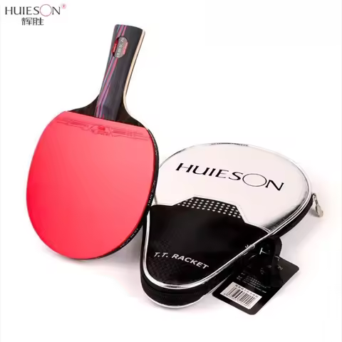 Huieson 9 Plywood 8 Layer Carbon Table Tennis Racket Classic Hybrid Carbon 9.8 Ping Pong Paddle with