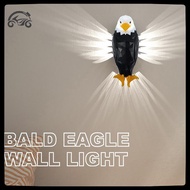 [8C11] Bird Wall Lamp Halloween Owl Eagle Shape Projector Modern Creative Atmosphere Sconce Light 3D