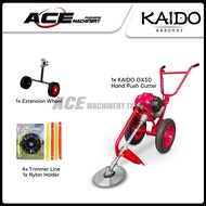 [ KAIDO ] HANDPUSH CUTTER GX50 ENGINE HONDA 12" Tyre | 4-STROKE ENGINE | 47.9CC | HIGH QUALITY RECOI