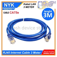 Original 3 Meter Long RJ45 CAT 5 5E UTP Network Lan Cable